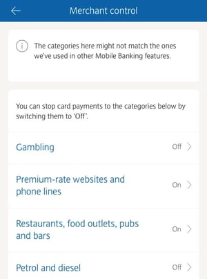 barclays bank blocks spending app